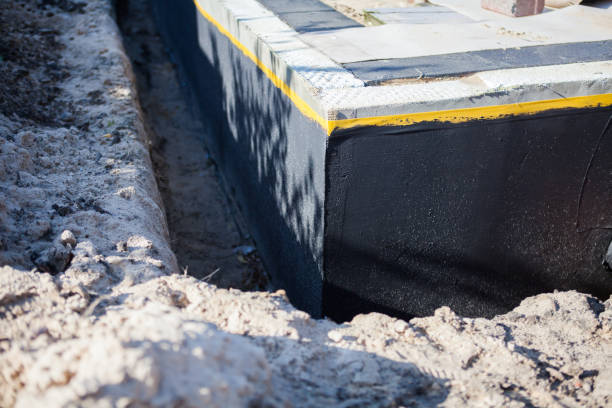 Residential Waterproofing installation at a Cheltenham, PA home by SJ Waterproofing Pros